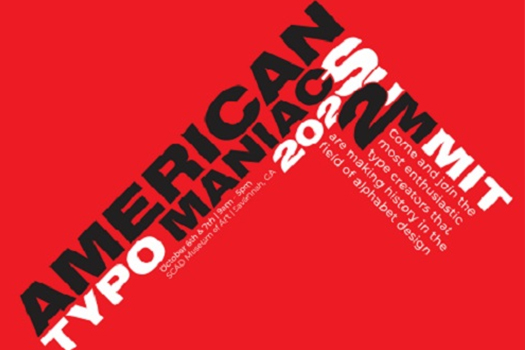 American Typo Maniac Summit Poster Designs