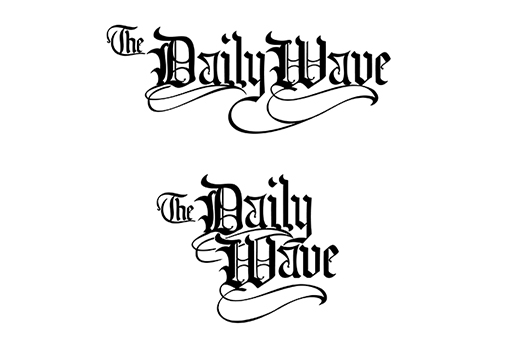 Newspaper Blackletter Typeface Logo