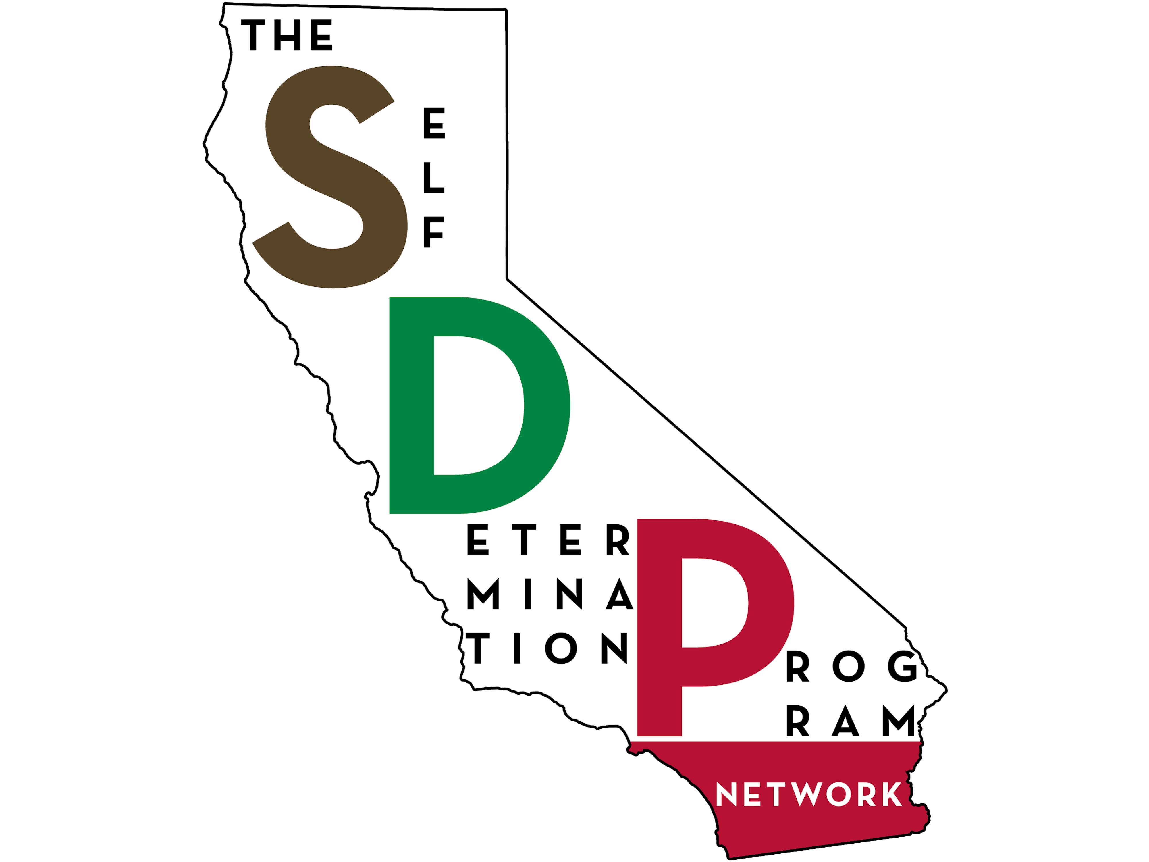 Self Determination Program Logo CA